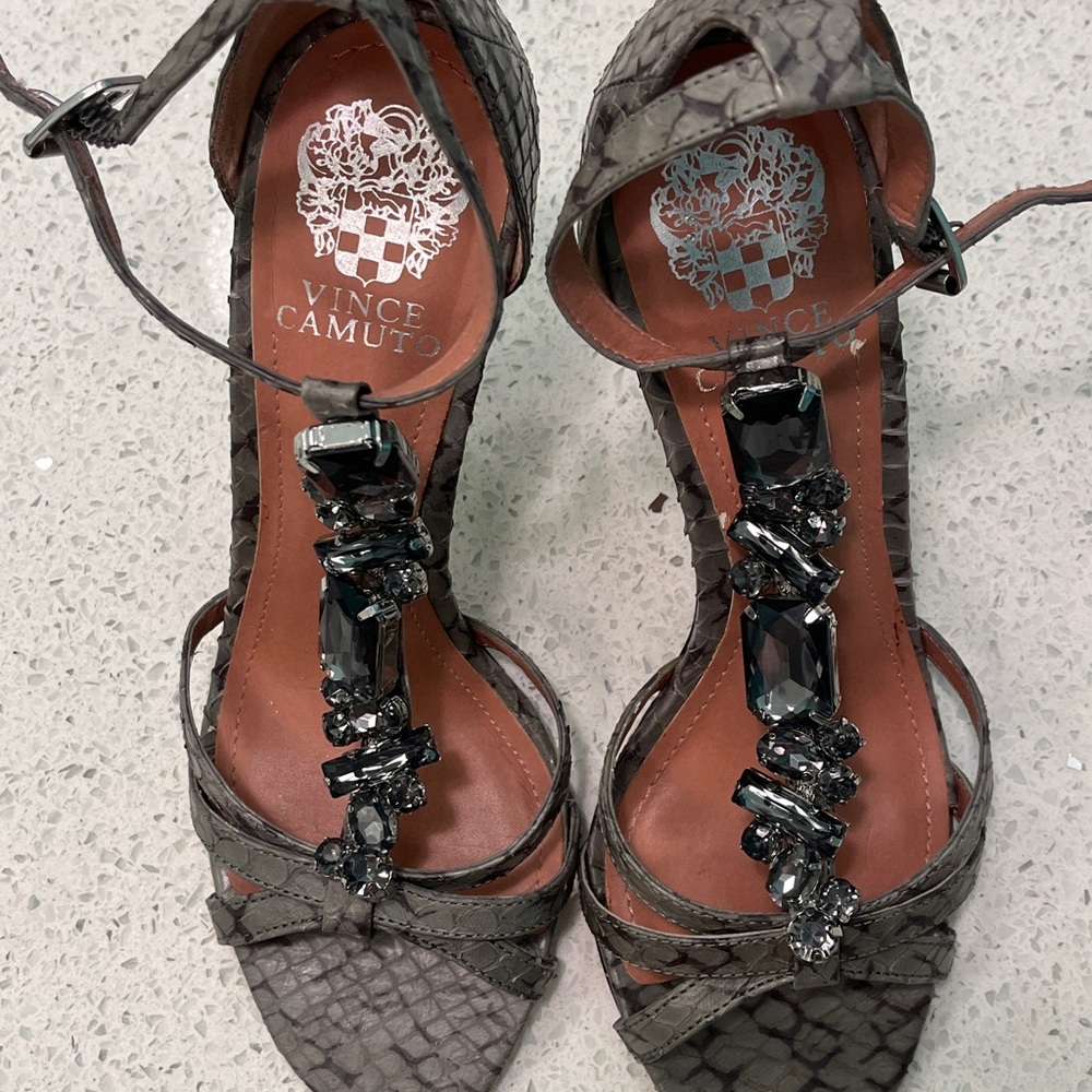 Strappy Vince Camuto heels